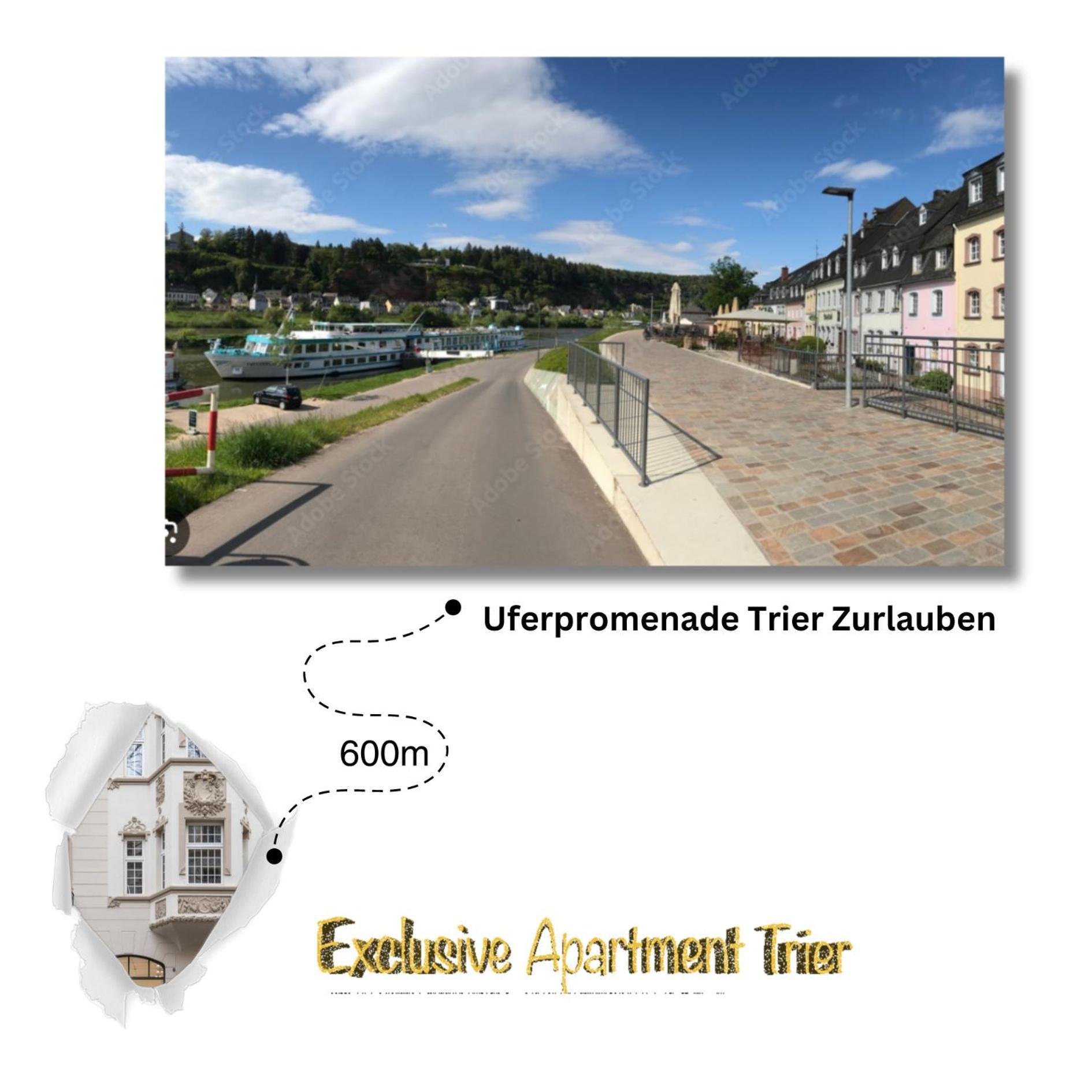 Modern Elegance In Historical City Center Trier Kültér fotó